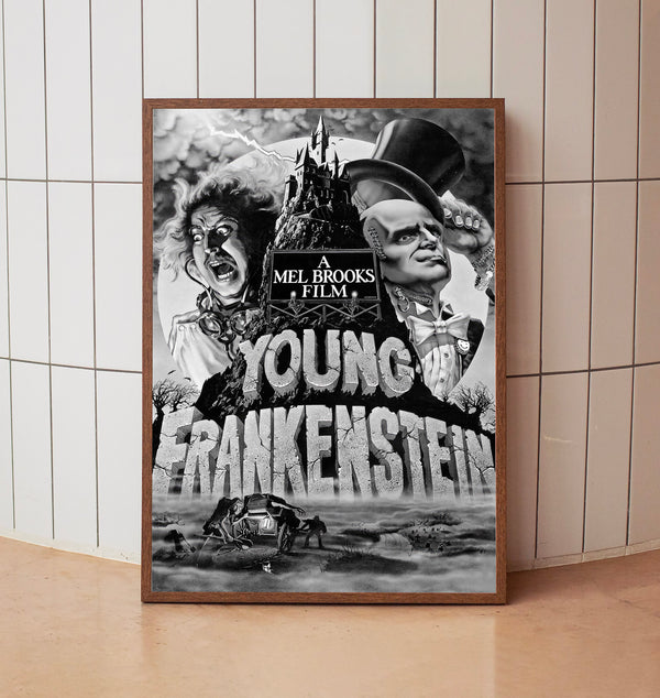 Young Frankenstein (1974) Poster, Minimalist Movie Poster, Film Poster_DS04-standard-scale-2_00x