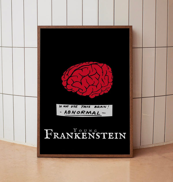 Young Frankenstein (1974) Poster, Minimalist Movie Poster, Film Poster_DS07