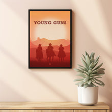 Young Guns II (1990) Poster, Minimalist Movie Poster, Film Poster_DS03