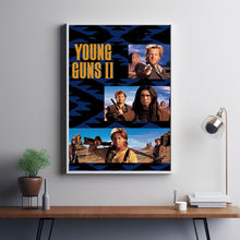 Young Guns II (1990) Poster, Minimalist Movie Poster, Film Poster_DS05