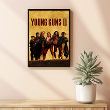 Young Guns II (1990) Poster, Minimalist Movie Poster, Film Poster_DS09
