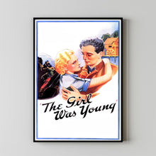 Young and Innocent (1937) Poster, Minimalist Movie Poster, Film Poster