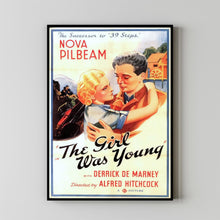 Young and Innocent (1937) Poster, Minimalist Movie Poster, Film Poster_DS02