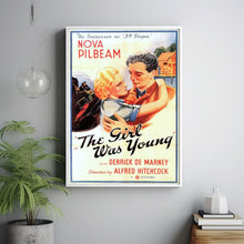 Young and Innocent (1937) Poster, Minimalist Movie Poster, Film Poster_DS02