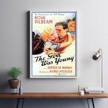 Young and Innocent (1937) Poster, Minimalist Movie Poster, Film Poster_DS02