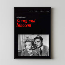 Young and Innocent (1937) Poster, Minimalist Movie Poster, Film Poster_DS05