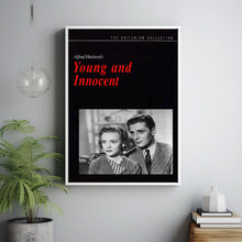 Young and Innocent (1937) Poster, Minimalist Movie Poster, Film Poster_DS05