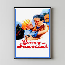 Young and Innocent (1937) Poster, Minimalist Movie Poster, Film Poster_DS07