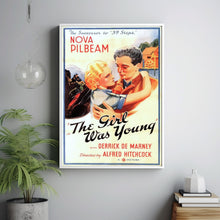 Young and Innocent (1937) Poster, Minimalist Movie Poster, Film Poster_DS08