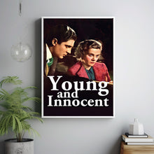 Young and Innocent (1937) Poster, Minimalist Movie Poster, Film Poster_DS10