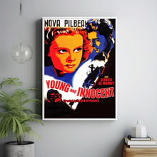 Young and Innocent (1937) Poster, Minimalist Movie Poster, Film Poster_DS12