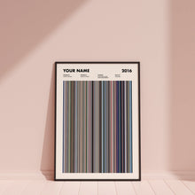 Your Name Movie Barcode Print, Your Name Movie Print, Your Name Movie Poster, Your Name Movie Wall Art 1685873783