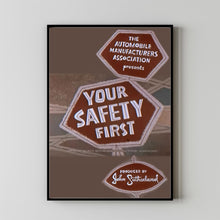 Your Safety First (1956) Poster, Minimalist Movie Poster, Film Poster