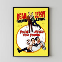 You're Never Too Young (1955) Poster, Minimalist Movie Poster, Film Poster_DS05
