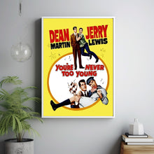 You're Never Too Young (1955) Poster, Minimalist Movie Poster, Film Poster_DS05