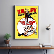 You're Never Too Young (1955) Poster, Minimalist Movie Poster, Film Poster_DS05