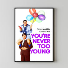 You're Never Too Young (1955) Poster, Minimalist Movie Poster, Film Poster_DS06