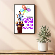 You're Never Too Young (1955) Poster, Minimalist Movie Poster, Film Poster_DS06