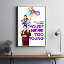 You're Never Too Young (1955) Poster, Minimalist Movie Poster, Film Poster_DS06