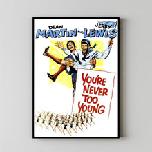You're Never Too Young (1955) Poster, Minimalist Movie Poster, Film Poster_DS07