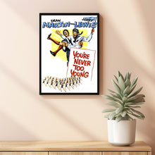 You're Never Too Young (1955) Poster, Minimalist Movie Poster, Film Poster_DS07