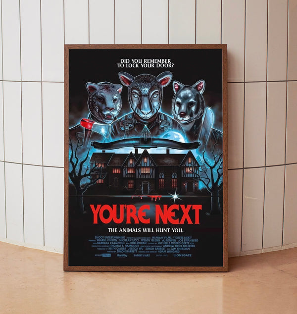 You're Next (2013) Poster, Minimalist Movie Poster, Film Poster_DS02