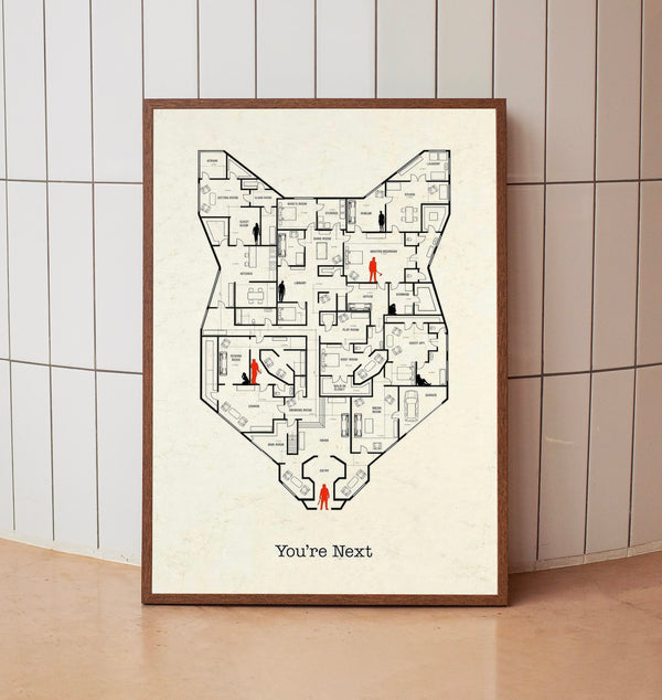 You're Next (2013) Poster, Minimalist Movie Poster, Film Poster_DS05