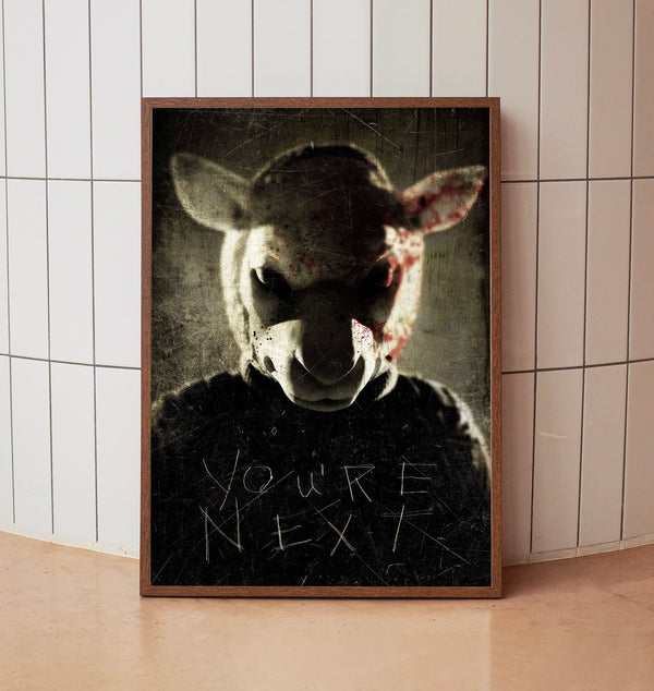 You're Next (2013) Poster, Minimalist Movie Poster, Film Poster_DS07