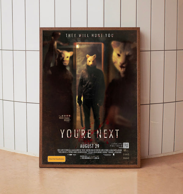 You're Next (2013) Poster, Minimalist Movie Poster, Film Poster_DS15
