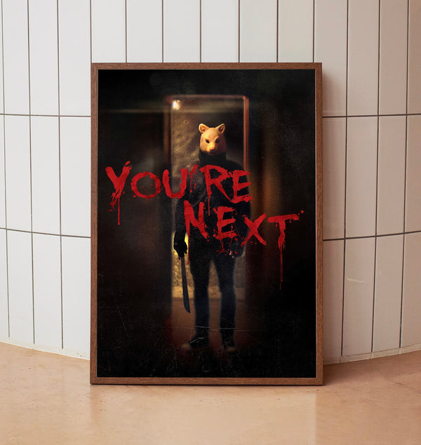 You're Next (2013) Poster, Minimalist Movie Poster, Film Poster_DS16