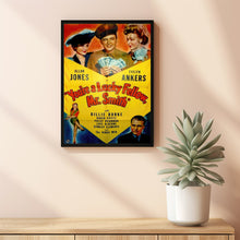 You're a Lucky Fellow, Mr. Smith (1943) Poster, Minimalist Movie Poster, Film Poster