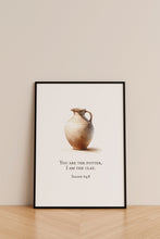 You're the Potter Bible Quote Isaiah 648 Canvas Wall Art Poster Modern Minimalist Scripture Watercolor Boho Christian Gift Home Decor Frame 1690615269