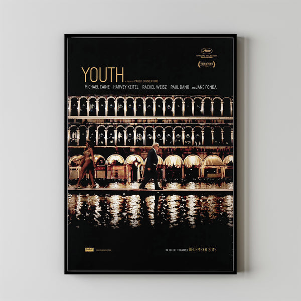 Youth Movie Poster Print, Canvas Wall Art, Room Decor, Movie Art