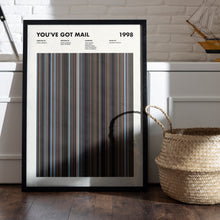 Youve Got Mail Movie Barcode Print, Youve Got Mail Print, Youve Got Mail Poster, Youve Got Mail Wall Art, Youve Got Mail Art Print 1667595797