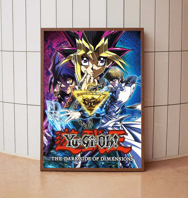 Yu-Gi-Oh!------ The Dark Side of Dimensions (2016) Poster, Minimalist Movie Poster, Film Poster_DS04