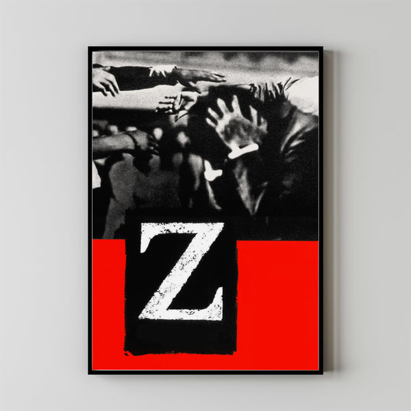 Z Movie Poster,Film Fan Collectibles,Vintage Movie Poster,Home Decor,Wall Art,Poster Gifts