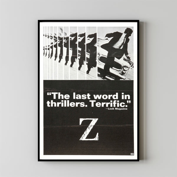 Z Movie Poster,Film Fan Collectibles,Vintage Movie Poster,Home Decor,Wall Art,Poster Gifts 1