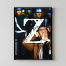 Z (1969) Poster, Minimalist Movie Poster, Film Poster