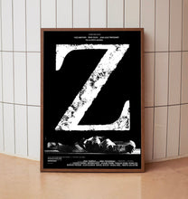 Z (1969) Poster, Minimalist Movie Poster, Film Poster_DS07