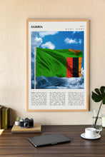 Zambia Flag Art Africa Wall Art  Poster Zambia Africa Poster  Poster Art Gift 1690263098