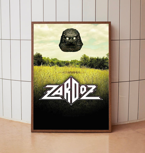 Zardoz (1974) Poster, Minimalist Movie Poster, Film Poster_DS07
