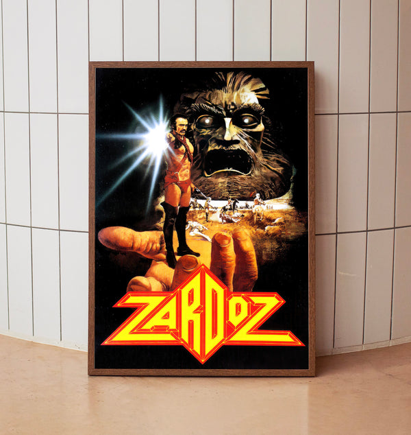 Zardoz (1974) Poster, Minimalist Movie Poster, Film Poster_DS08