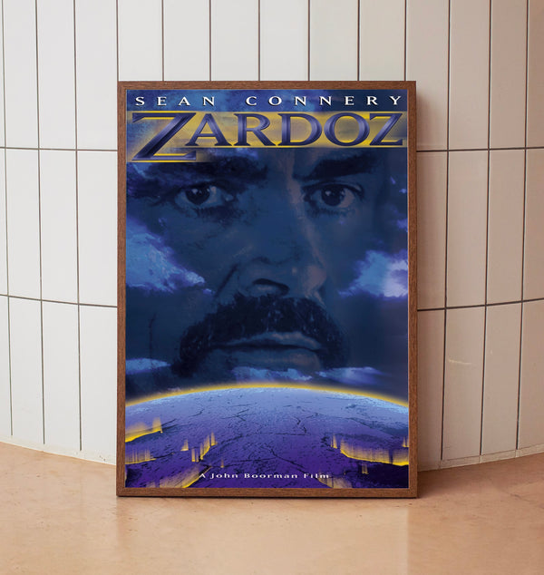 Zardoz (1974) Poster, Minimalist Movie Poster, Film Poster_DS09