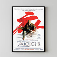 Zatoichi (2003) Poster, Minimalist Movie Poster, Film Poster