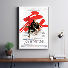 Zatoichi (2003) Poster, Minimalist Movie Poster, Film Poster