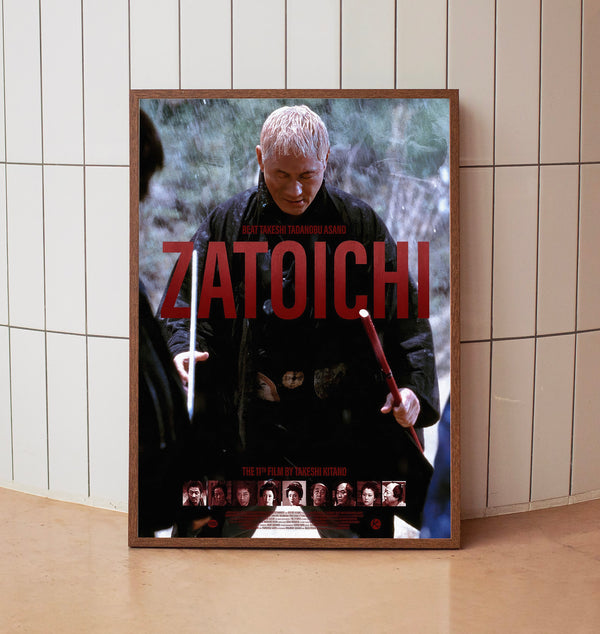 Zatoichi (2003) Poster, Minimalist Movie Poster, Film Poster_DS02