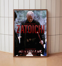 Zatoichi (2003) Poster, Minimalist Movie Poster, Film Poster_DS02