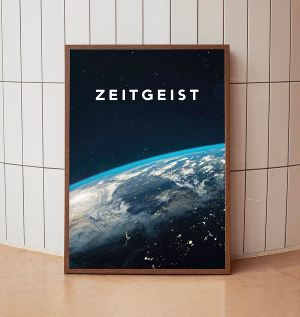 Zeitgeist (2007) Poster, Minimalist Movie Poster, Film Poster