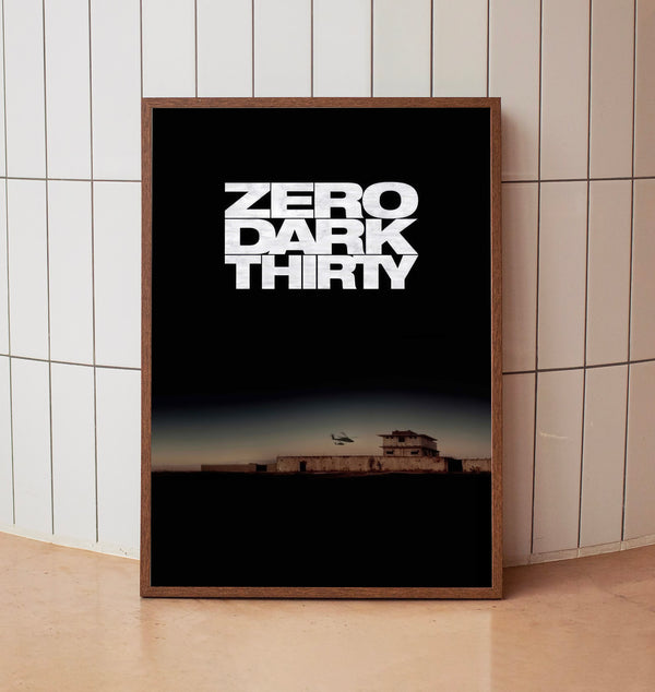 Zero Dark Thirty (2012) Poster, Minimalist Movie Poster, Film Poster_DS02