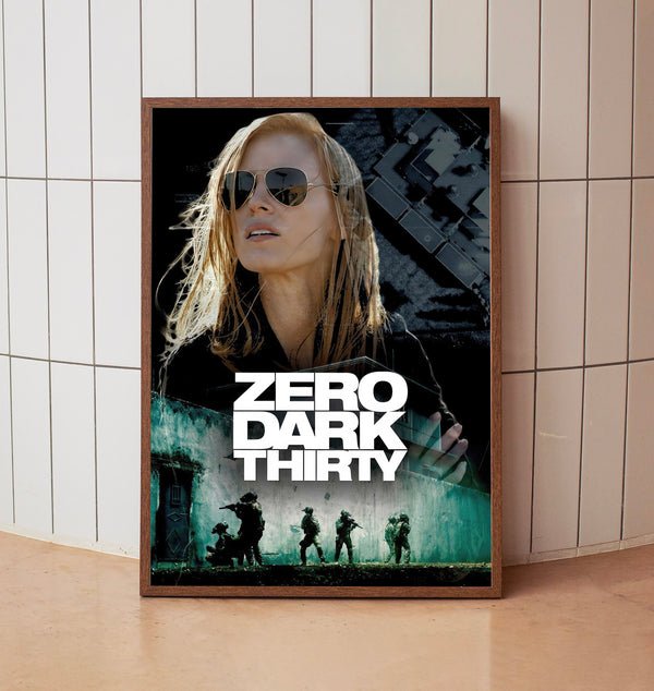Zero Dark Thirty (2012) Poster, Minimalist Movie Poster, Film Poster_DS04
